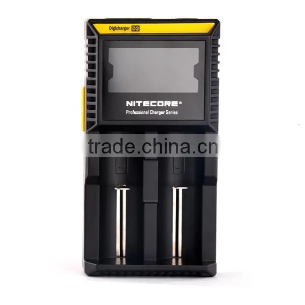 Nitecore D2 Charger With LCD Screen for Universal Rechargeable Battery Charger photo-2