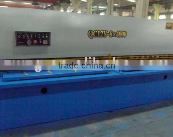Hydraulic Swing Beam Shearing Machine QC12Y-12*4000