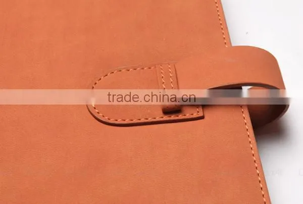 Loose Leaf Leather Journal Diary Notebook With Pen Holder and Card Holder photo-6