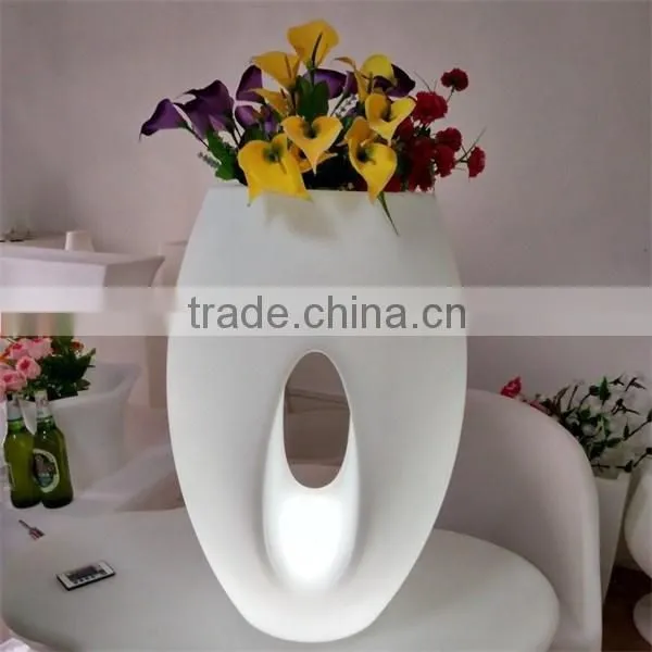 2015 Hot Sale Bright Color Change LED Flower Pot With Remote photo-2