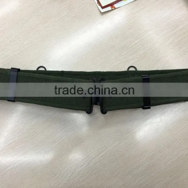 Top Quality Mens Cotton or Polyester Canavas Webbing Tactical Military Belt photo-5