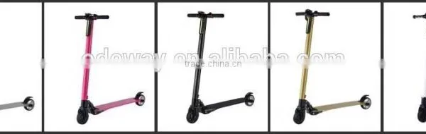 Cheap Electric Carbon Fiber Scooter Foldable Electric Bicycle With 6.3kg photo-4