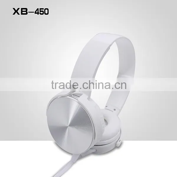 US Market XB-450 Wired Headphones 40mm Driver Unit Headphones photo-3