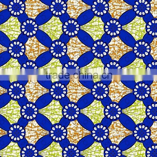 Wholesale Customized African Wax Printed 100% Cotton Fabric for Clothes photo-5
