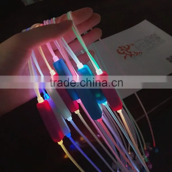 Metal Head Cheap Colorful Earphones Headset, LED Headphone Flash Night Light Earphone With Clip Mic For Smartphone photo-6