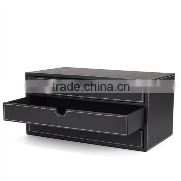 Best Selling Products Office Multipurpose Storage Box, Leather Storage Box photo-2