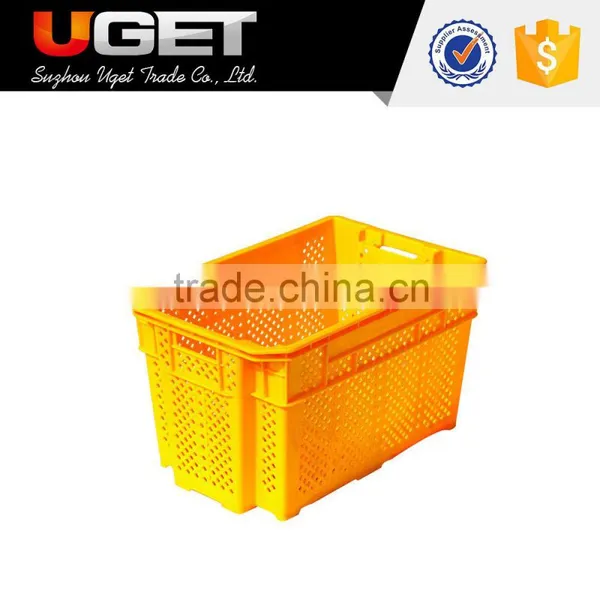China Wholesale Cheap Plastic Vegetable Vented Storage Crate photo-5