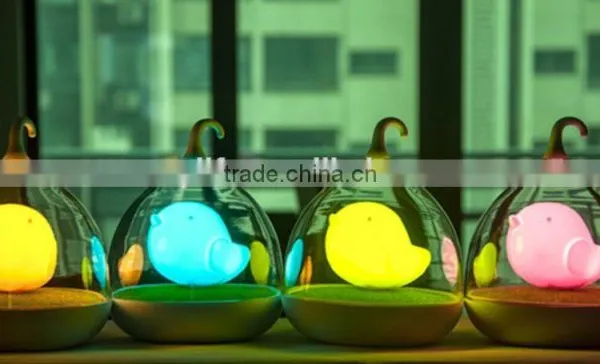Birdcage Sensor Funny Touch Lamp LED Night Light With USB photo-2