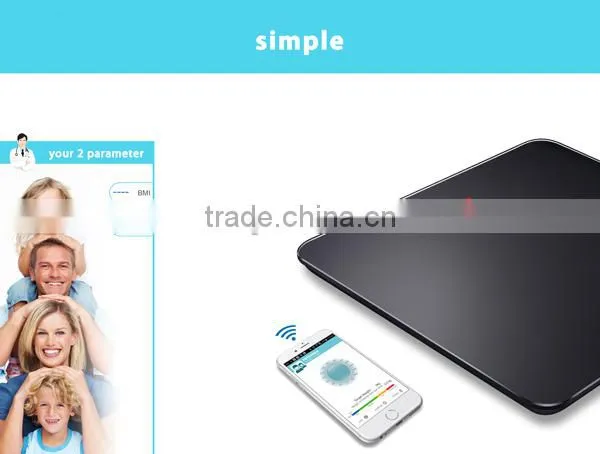 SIFSCAL-2.2 Wireless Scale, Smart Bluetooth Connected Bathroom Scale, Records Parameters on Mobile. photo-3