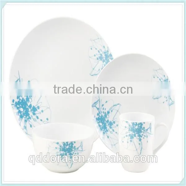 2014 Best Sell Arcopal Dinner Set,english Porcelain Tableware Made in China