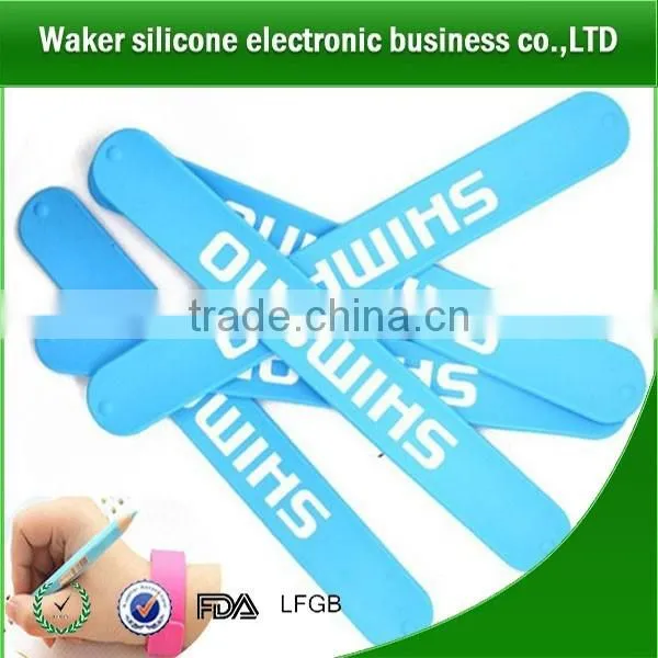 Oem Silicone Slap Bracelet Wholesale/plastic Bangles Cheap Bulk Silicone Slap Wristband Cheap Item to Sell photo-6