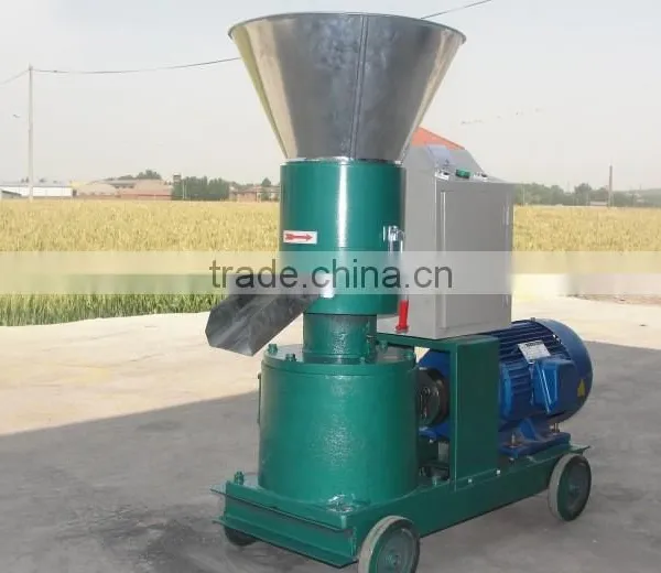 Family Use Fish Feed Rice Bran Pellet Mill Machine photo-4