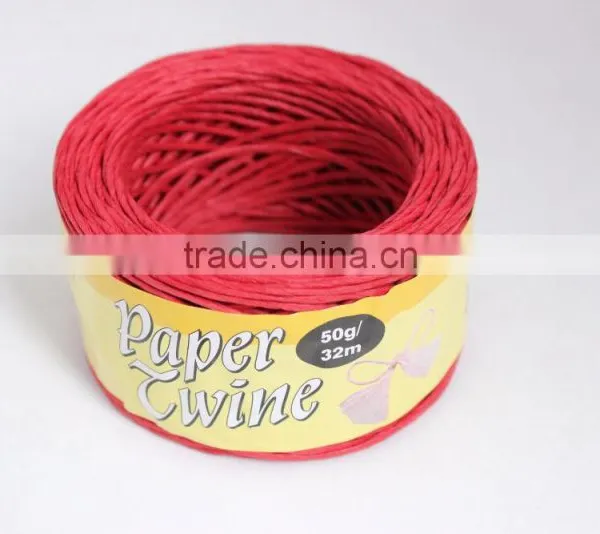 Colored or Nature Color Twisted Cheap Paper Rope ,paper Twine ,paper String photo-3