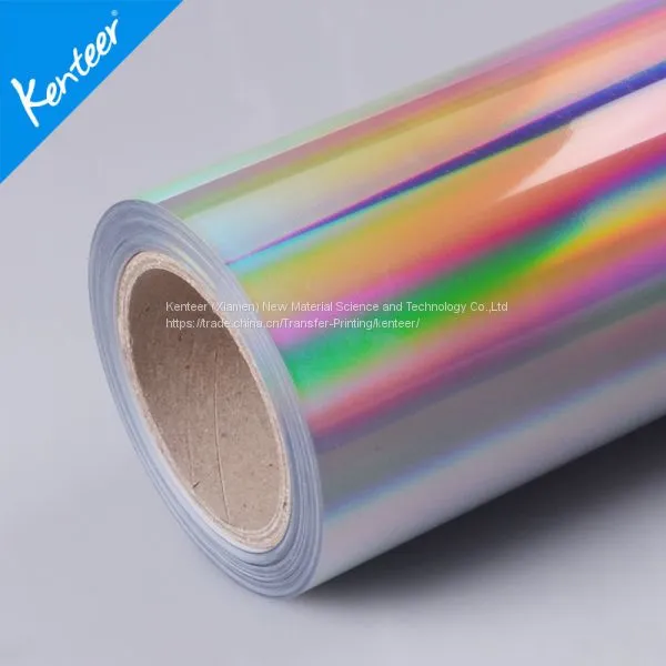 High Quality Hologram Heat Transfer Vinyl 50cm*25m One Roll photo-2