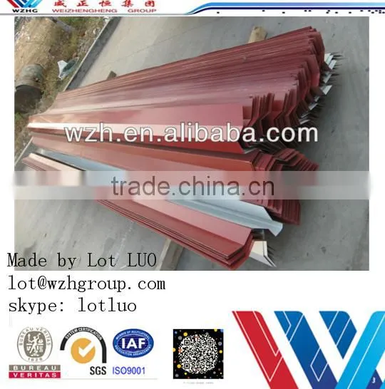 Convenient Steel Roofing Ridges to Yemen Palestine the Maghreb Countries Algeria Libya photo-3