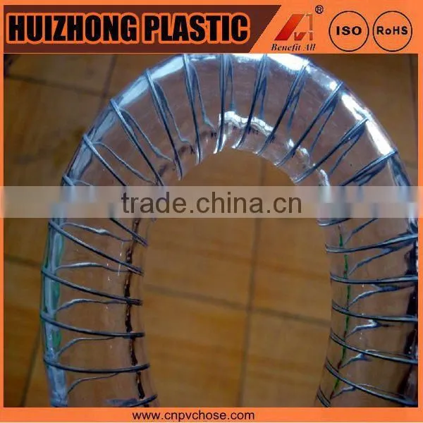 CHINA WHOLESALE PLASTIC TUBES PVC FLEXIBLE STEEL WIRE HOSE photo-2