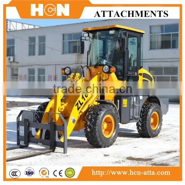 HCN Brand BM04 Series Skid Steer Loader Attachment Pallet Fork