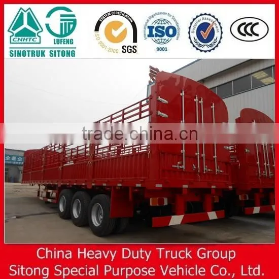 Chinese Manufacturer Gooseneck Fence Cargo Transport Trailer for Sale photo-2