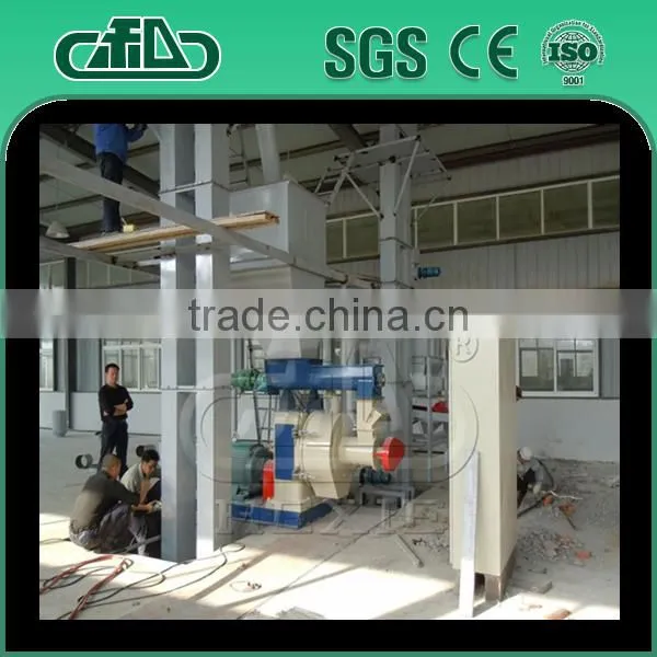 Poultry Feed Pellet Production Line Animal Fodder Making Machine photo-5