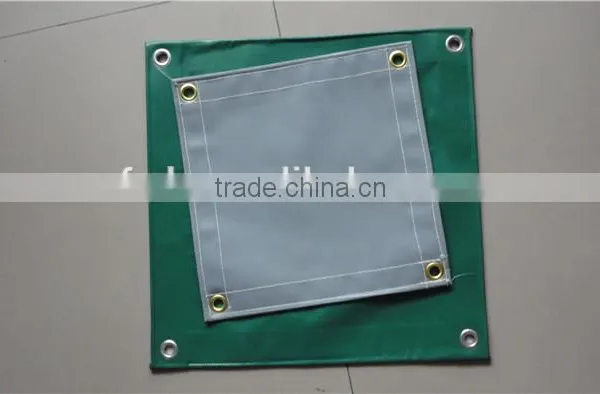 Green Fumigation Tarpaulin, Agricultural Polyester Tarp, Waterproofing Polyester Tarpaulin photo-3