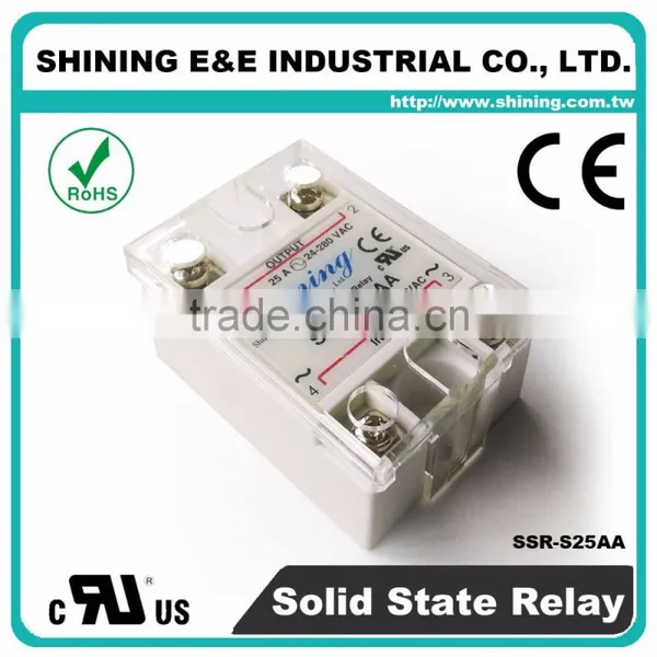 SSR-S25AA UL/cUL Approval Equal To Fotek AC 25A SSR Relay photo-5