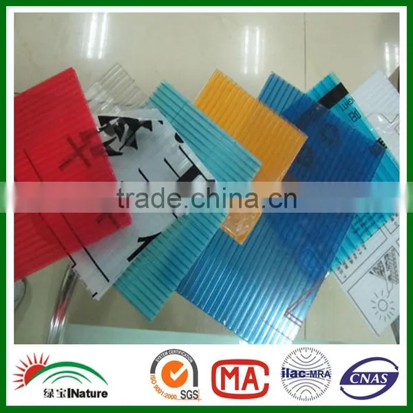Makrolon Polycarbonate Sheets& 2016 Pc Hollow Sheet Twin-wall pc Panel Honeycomb Sheets photo-4