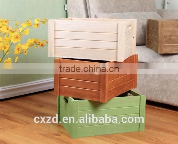 Cheap Handmade Wooden Crate photo-3