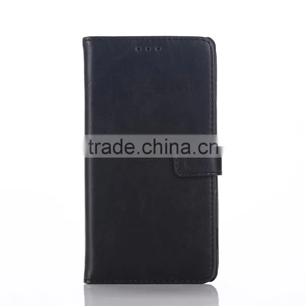 High Quality Crazy-horse PU Card Bumper/pocket Cell Phone Case for Sony photo-3