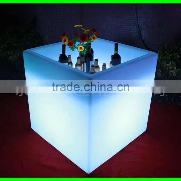 Plastic Wholesale Nightclub Led Luminous Ice Bucket photo-5