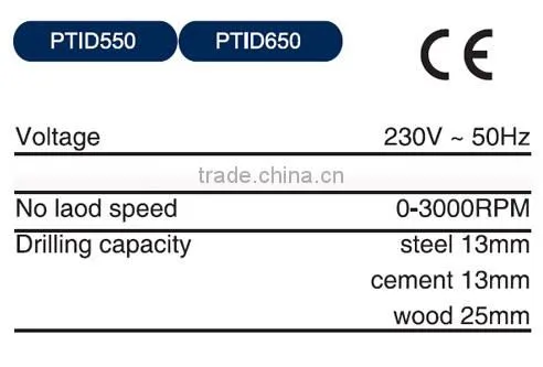 550W Electric Impact Drill With GS CE FFU photo-2
