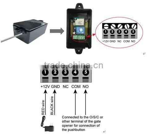 WIFI Electricl Switch LM181A for Gate Operators photo-2