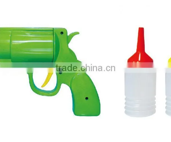 3pcs High Quality Food Grade Plasitc Sauce Gun for Condiment photo-3