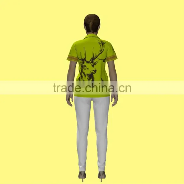 Wholesale Screen/heat Transfer Print Custom Design Sports Polo Shirts MQF-003 photo-2