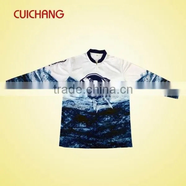 100% Polyester Custom Fishing Jerseys photo-3