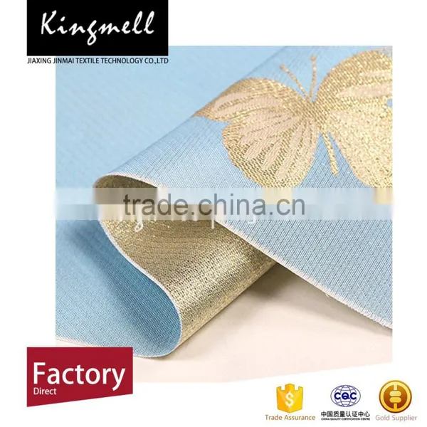 Fashionable Jacquard Brocade Polyester Fabric for Garment photo-3