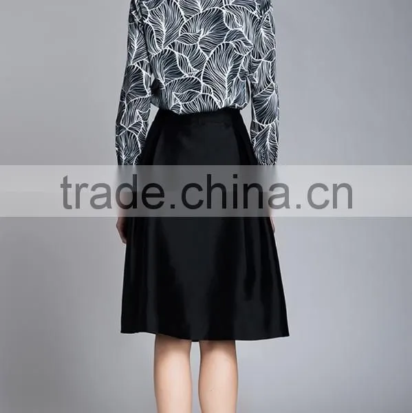 Spring-Summer Season Ladies Length Sleeve Printing Shirt Blouse photo-5