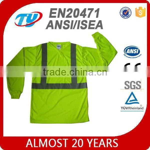 2016 High Visibility Safety Traffic Reflective T-shirt Motorcycle Reflective Safety Vest photo-4