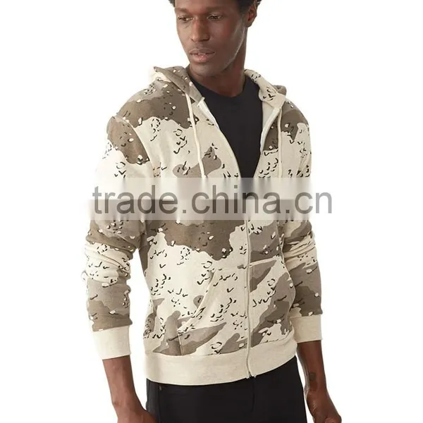 Rocky Printed Eco-fleece Custom Printing Bulk Zip Hoodies Cheap photo-2