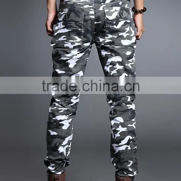 Hot Sale Custom Mens Track Jogger Military Cargo Pants Cheap Casual Skinny Army Trousers photo-6