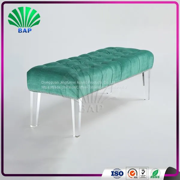 2017 Chinese Flannel Couch Cover Waiting Room Bench Colorful Sofa Couch photo-2