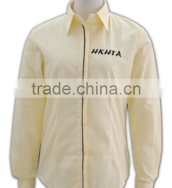 Hot Sales Factory Price Dri-fit Fashionable Embroidery Trim Collar Shirt photo-2