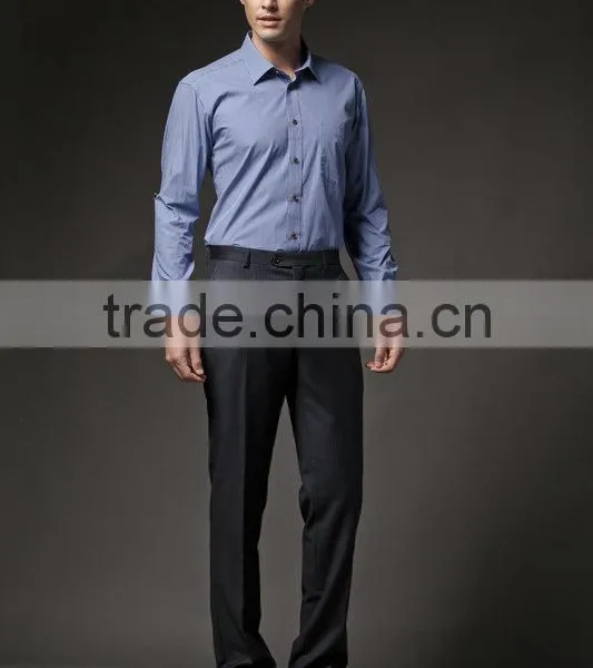 Men's New Fashion Formal Stripe Dress Shirts photo-6