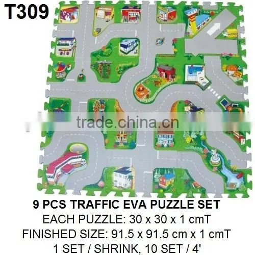 54pcs World Map EVA Jigsaw Puzzle Mat photo-4