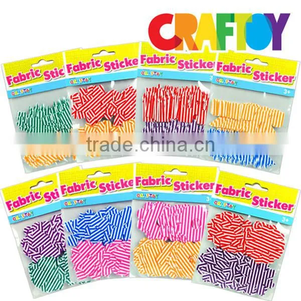 Craft Toy Kit Fabric Sticker Pre Cut photo-2