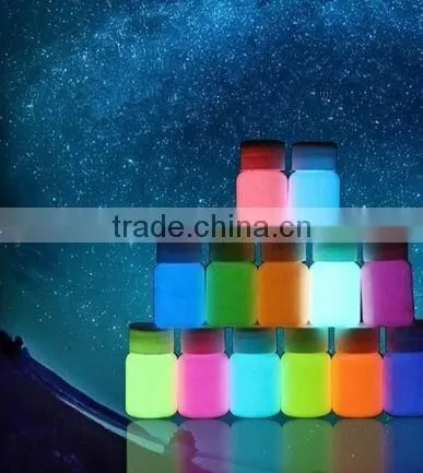 Decorative Eco-Friendly Fluorescent Glow In The Dark Powder Pigment,Luminescent Pigment Powder photo-2