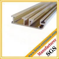 Chinese Manufacturer Brass Metal Building Material Extrusion Profile photo-2