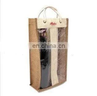 Jute Wineskin