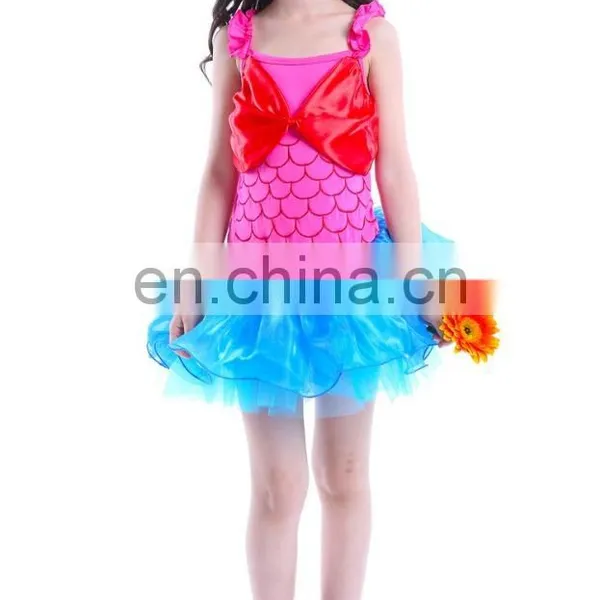 2016 Mermaid Girl Party Dress , The New Children Dress Roses The New Dance Skirt Ballet Skirt 28807 photo-5