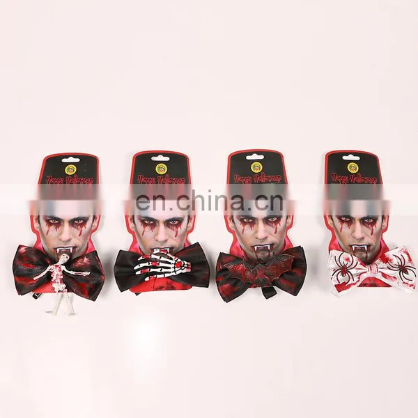 Halloween Party Supplies Mens Bow Ties With Blood photo-3