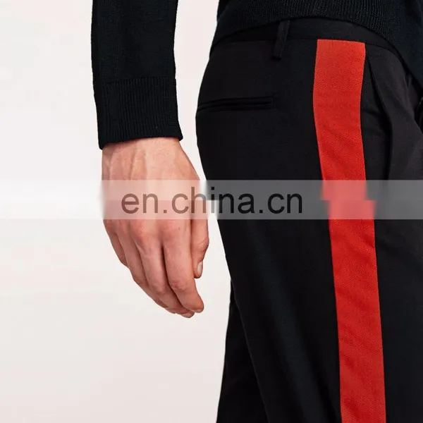 China Suppliers Wholesale Men Casual Track Pants Skinny Fit Trousers photo-5